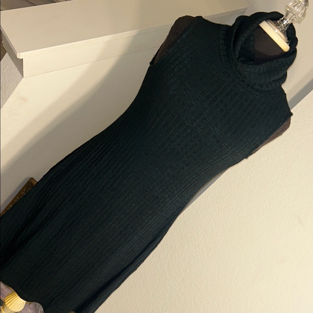 Apt. 9 Dark Teal Knit Turtleneck